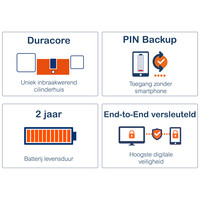 Bold Smart Lock 2-pack - Slimme Deur Slot