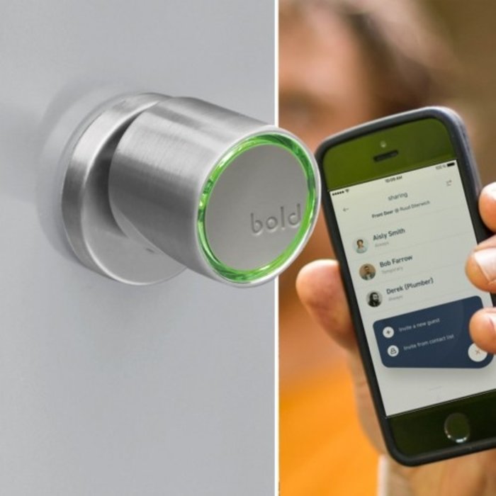 bewaker Dezelfde Omgekeerde Bold smart lock 3-pack - slimme deur slot | Deurklinkenshop