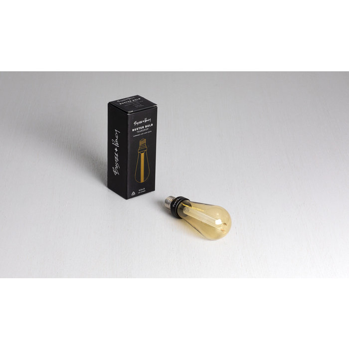 Buster+Punch BUSTER LED LAMP / GOLD / E27 / DIMBAAR