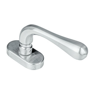 HDD Window handle Greta stainless steel look