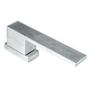 HDD Window handle X-treme stainless steel look