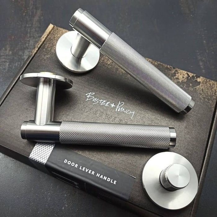 Buster+Punch Massieve RVS deurklinken van Buster+Punch