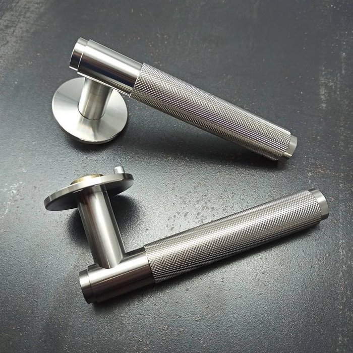 Buster+Punch Solid stainless steel door handles from Buster+Punch