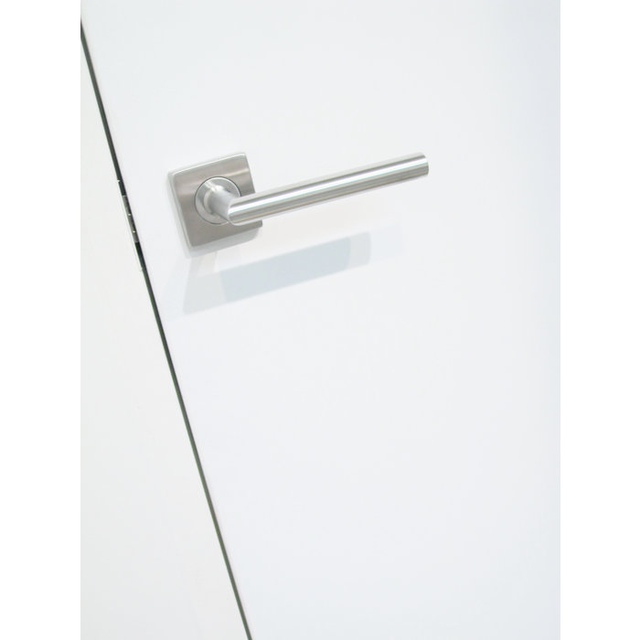 HDD RVS deurklinken Square "I shape 19 mm" ook voor buiten