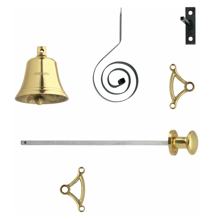 Intersteel Intersteel Pull bell brass lacquered