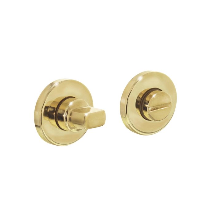 Intersteel Intersteel Rosette toilet / bathroom closure around brass lacquered