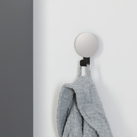 Sealskin haak met spiegel Brix zwart