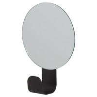 Sealskin haak met spiegel Brix zwart