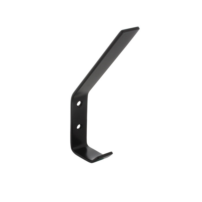 Intersteel Intersteel Kleiderhaken 135 mm gebogen schwarz