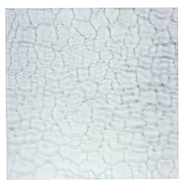 HDD Glas quadratisch matt ozeanisch 255X255X5mm