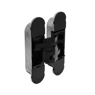 Intersteel Intersteel Hinge 130x30 mm alliage de zinc – noir réglable en 3D