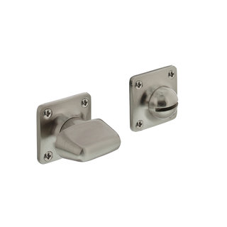 Intersteel WC-Verschluss 8mm quadratische Grund Nickel matt