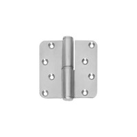 Intersteel Kogelstift paumelle Rechts (=DIN links) 89x89x3mm rvs geborsteld