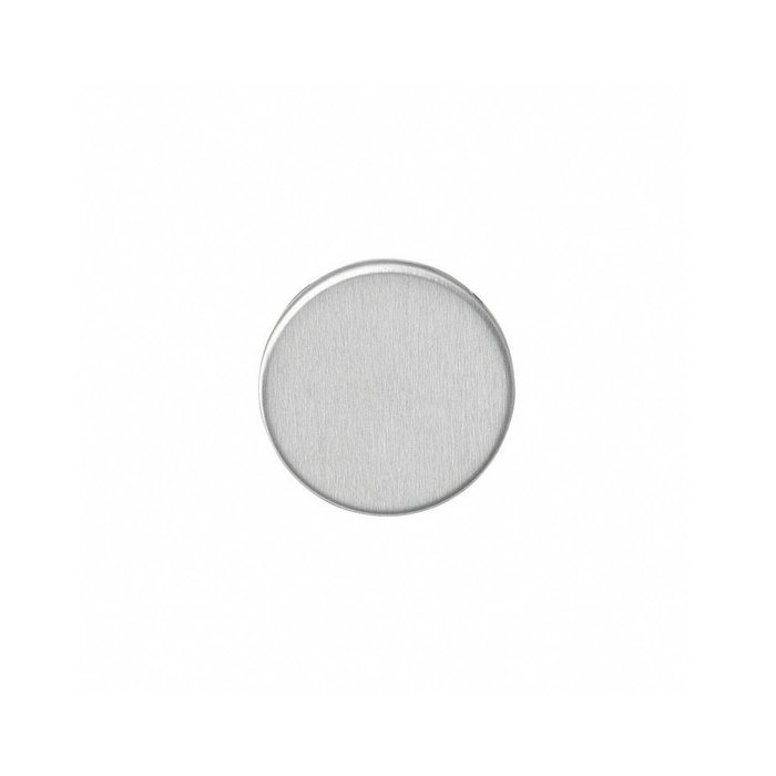 Intersteel Intersteel Rosette flat concealed brushed stainless steel