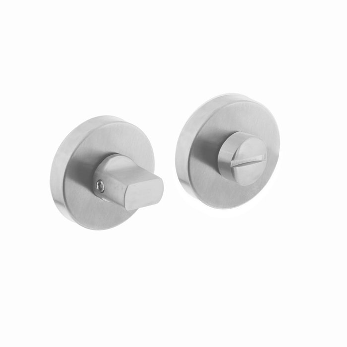 Intersteel Intersteel Rosette toilet / bathroom closure around brushed stainless steel