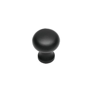 Intersteel Intersteel Furniture knob Mushroom ø 30 mm wrought iron black