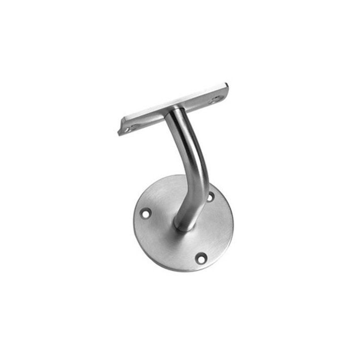 Intersteel Intersteel Handrail holder flat saddle brushed stainless steel