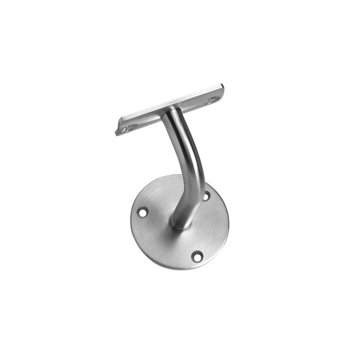 Intersteel Support de main courante Intersteel Selle creuse à visser en acier inoxydable brossé