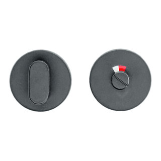 HDD Toilettenset "I Form" 19 mm Klasse 3 schwarz