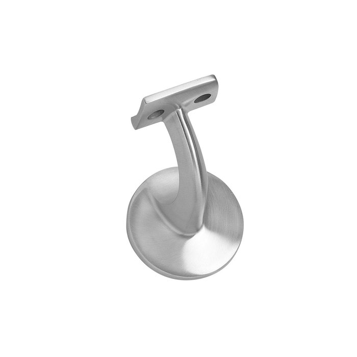 Intersteel Intersteel Handrail holder back plate hollow saddle brushed stainless steel