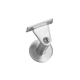 Intersteel Intersteel Handrail holder heavy-tapered hollow saddle brushed stainless steel