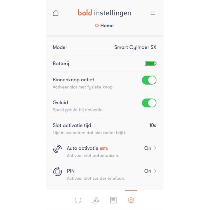 BOLD Vérin intelligent audacieux SX43 - approuvé SKG3 - sûr et facile