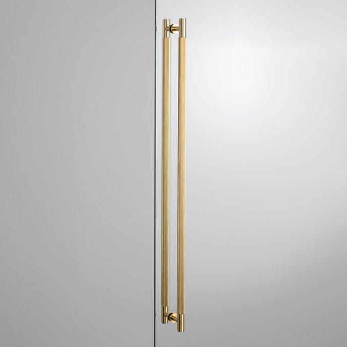 Buster+Punch Pair of Buster and Punch brass door handles - total length 774 mm