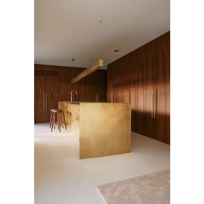 Buster+Punch Paire de poignées de porte en laiton Buster et Punch - longueur totale 774 mm