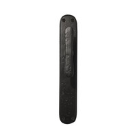 Pair of door handles PHL "T + T" / P40 aged iron - black on blank plate
