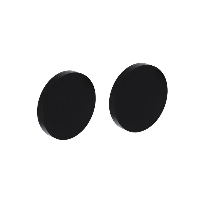 Intersteel Intersteel Rozet blind ø55x8 mm aluminium zwart