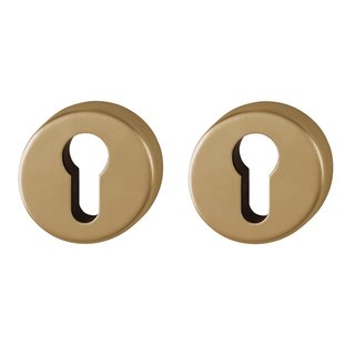 Hoppe Hoppe Resista cylinder plates (52x8mm) satin brass