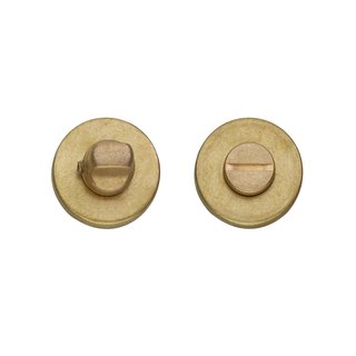 Intersteel Intersteel Rosette toilet / bathroom closure tumbled around brass