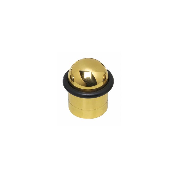 Intersteel Butée de porte Intersteel avec anneau en laiton laqué