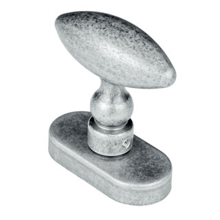 HDD Fenstergriff Olina altes Silber
