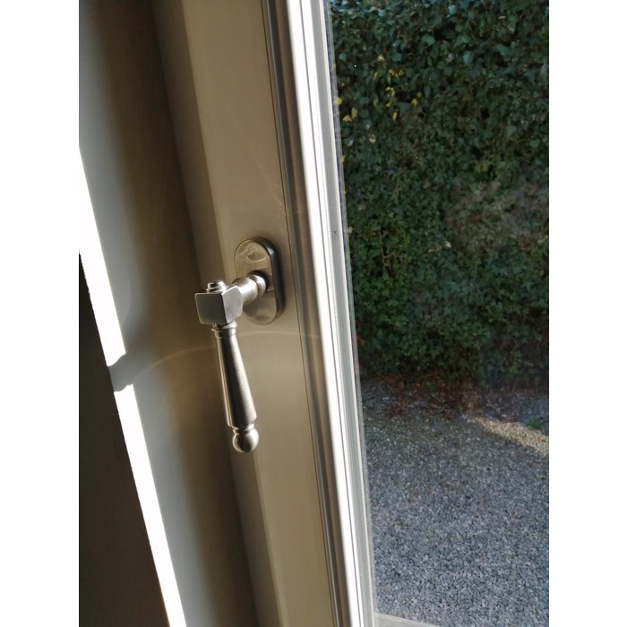 HDD Fenstergriff Aldagonda DK Edelstahloptik