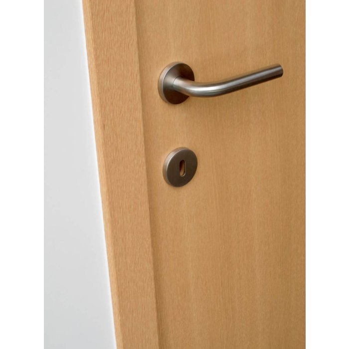 HDD Stainless steel door handles L Shape 19 mm