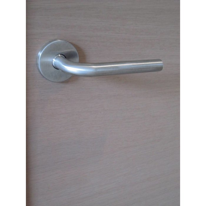 HDD Stainless steel door handles L - shape 16 mm