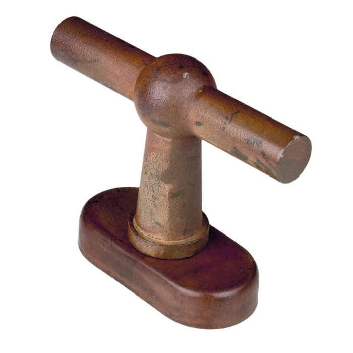 HDD Window handle Petra NM T DK rust