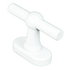 HDD White window handle Petra T