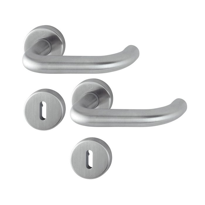 Hoppe HOPPE Paris interior door fitting E138Z / 42KV / 42KVS SL stainless steel DD: 37-42mm