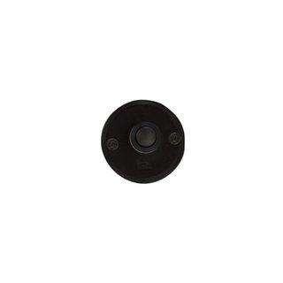 Dauby Black doorbell aged iron Ø 50mm