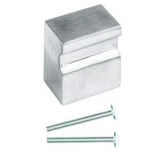 HDD Fixed door knob X-Treme stainless steel look