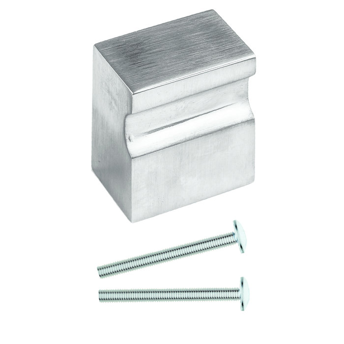 HDD Fixed door knob X-Treme stainless steel look