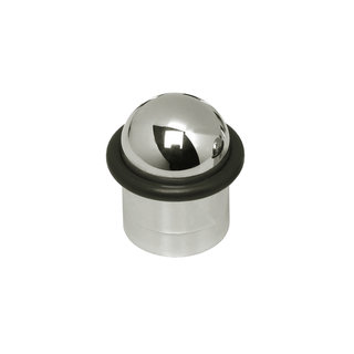 Intersteel Intersteel Doorstop with rubber ring in nickel