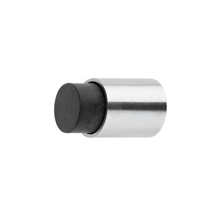 Intersteel Doorstop wall mounted 22x30mm short stainless steel brushed