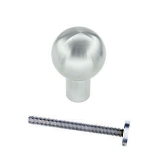 HDD Bouton de porte fixe B40 acier inoxydable massif plus