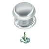 HDD Fixed knob 'Top 805' stainless steel look