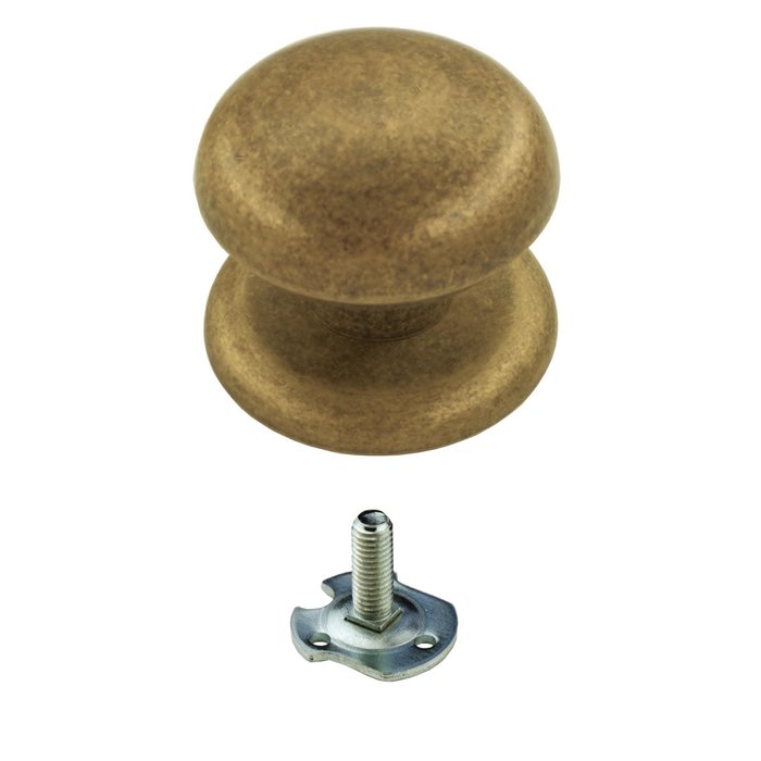 HDD Fixed button 'Top 805' Old Yellow for one-sided mounting