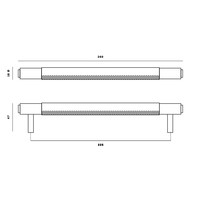Pull bar / Small 160mm / Steel / Buster+Punch