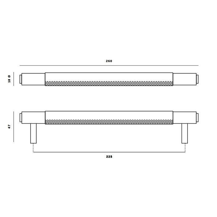 Buster+Punch Pull bar / Steel / Buster+Punch